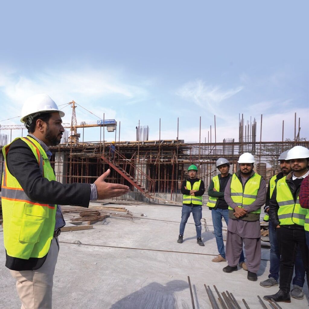 UCP Civil Engineering Students Field Trip To Union Developers' Construction Site Of LMDCTH 8