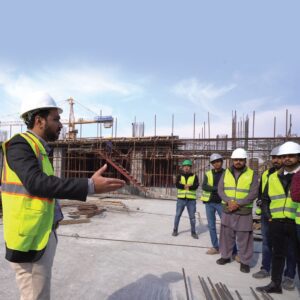 UCP Civil Engineering Students Field Trip To Union Developers' Construction Site Of LMDCTH 8