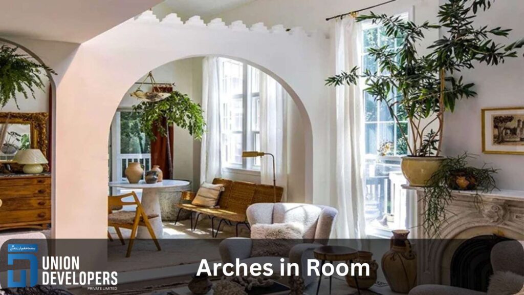 Arches in room