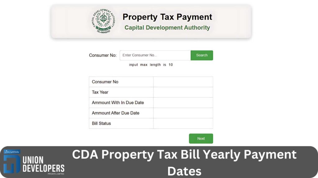 CDA Property Tax Bill Yearly Payment Date