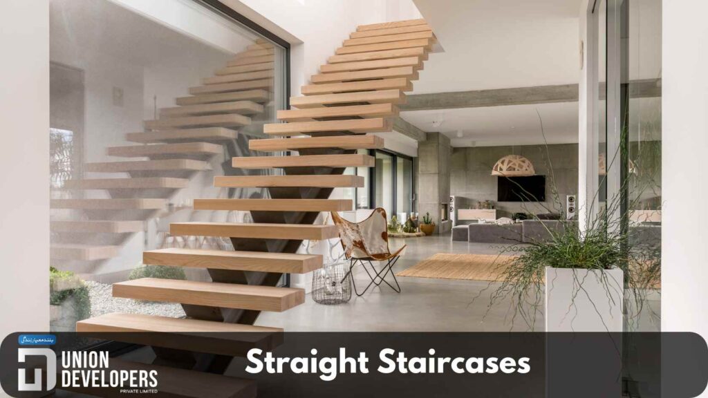 Straight Staircases Design